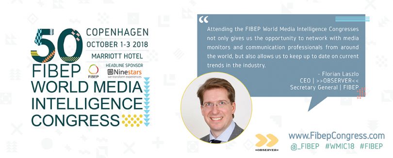 Florian Laszlo Zitat FIBEP 2018 FIBEP World Media Intelligence Congress 2018FIBEP World Media Intelligence Congress 2018