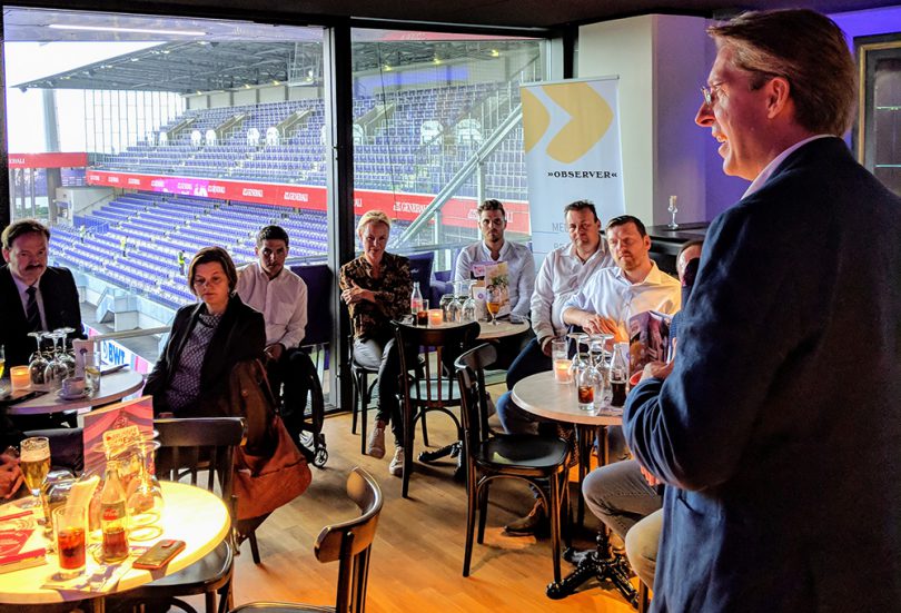 Sport Leading Companies mit »OBSERVER« Medienbeobachtung