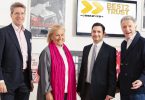 (v.l.n.r.) Florian Laszlo, Roswitha Hasslinger, Simon Gebauer, Manfred Berger
