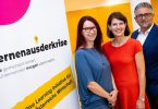 Initiatoren von #lernenausderkrise (v.l. n. r.) Margit Berner, Katharina Sigl, Thomas Dorner