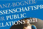 Franz-Bogner-Wissenschaftspreis für Public Relations 2021