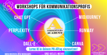 OBSERVER Academy Kursprogramm 2025