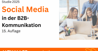 Social Media B2B Studie 2025