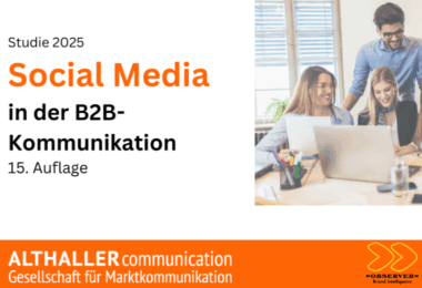Social Media B2B Studie 2025