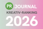 PR-Journal und OBSERVER präsentieren PR-Kreativranking 2026