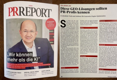 OBSERVER im PR Report 2026